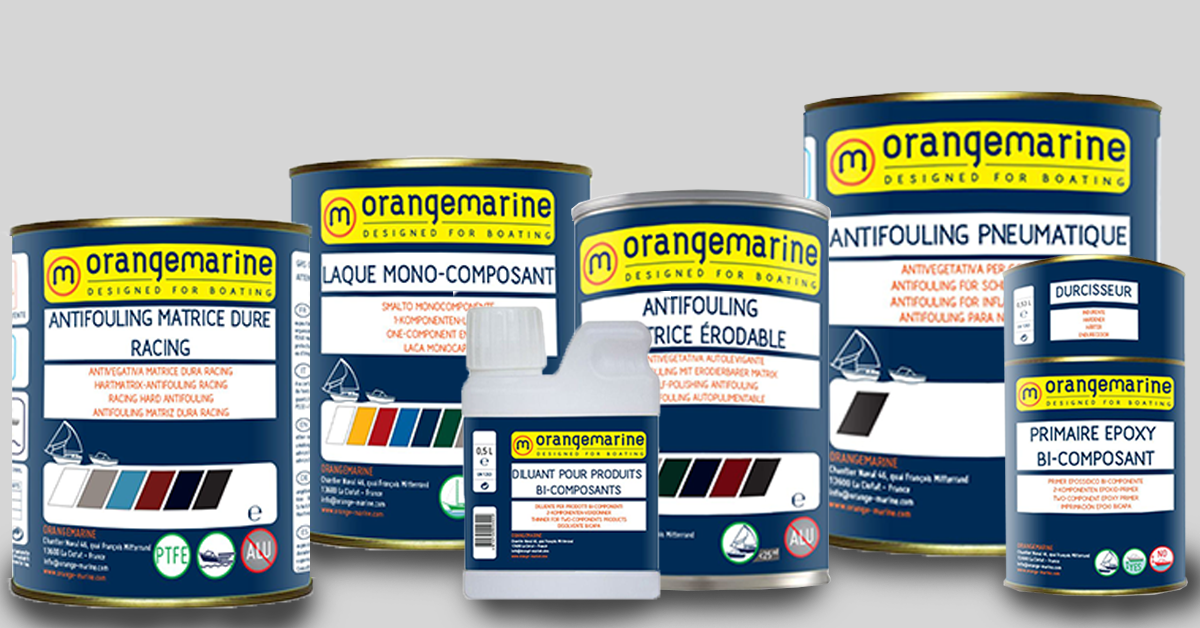 Gamma di antivegetative Orangemarine Gamma di antivegetative Orangemarine