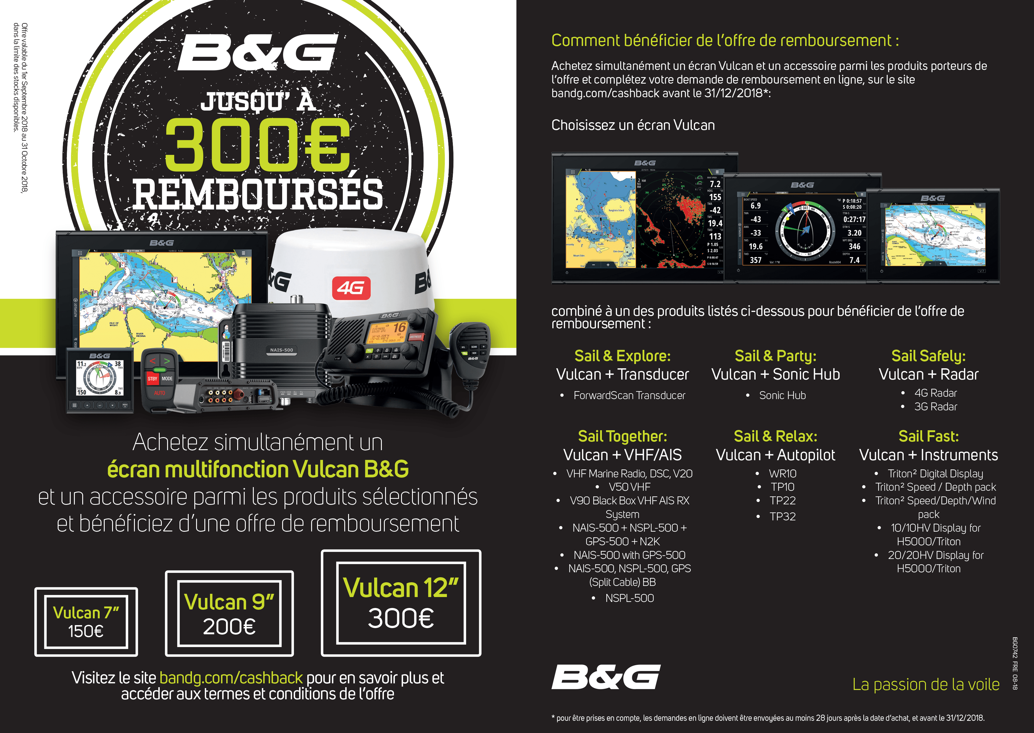 Offre Cashback B&G